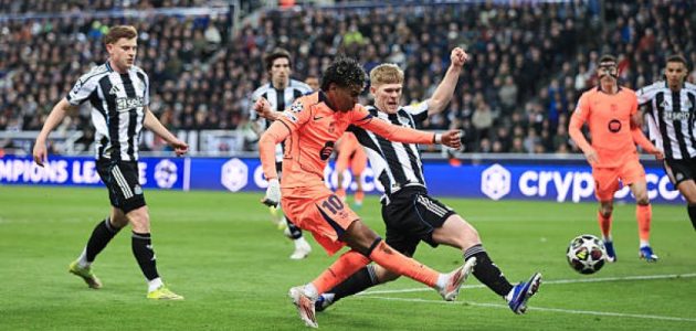 إحصائيات تدعم برشلونة قبل مواجهة نيوكاسل